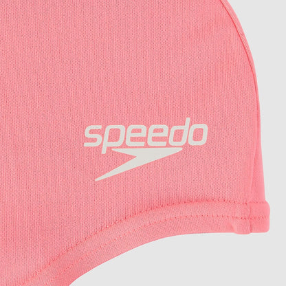 Speedo Junior Polyester Cap Pink