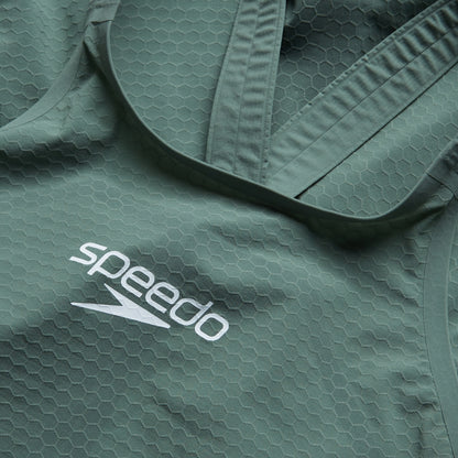 Speedo Fastskin LZR Pure Intent 2.0 Openback Kneeskin Green/Orange