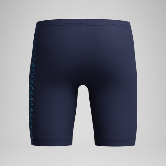 Speedo Boys Plastisol Placement Jammer Navy