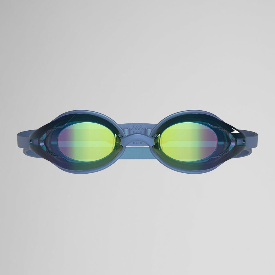 Speedo Adult Vanquisher 3.0 Mirrored Goggles Blue